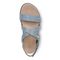 Vionic Cypress Womens Strappy Sandal Sandals - Vintage Blue Leather - Top