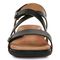 Vionic Cypress Womens Strappy Sandal Sandals - Black Leather - Front