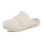Vionic Gemma Ii womens Mule/Clog Slipper - Cream Shearling - Left angle