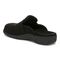 Vionic Gemma II Women's Mule/Clog Slipper - Black Flannel - Back angle
