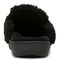 Vionic Gemma Ii womens Mule/Clog Slipper - Black Shearling - Back