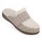 Vionic Gemma Ii womens Mule/Clog Slipper - Cream Plaid - GEMMA II-J0892F3101-CREAM-13fl-med