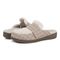Vionic Gemma Ii womens Mule/Clog Slipper - Cream Plaid - pair left angle