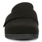 Vionic Gemma II Women's Mule/Clog Slipper - Black Flannel - Front