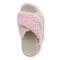 Vionic Relax Ii womens Slide Slipper - Light Pink Fur - Top