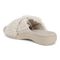 Vionic Relax Ii womens Slide Slipper - Cream Shearling - Back angle