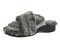 Vionic Relax II Women's Orthotic Slide Slippers - Dark Grey - Left angle
