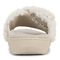 Vionic Relax Ii womens Slide Slipper - Cream Shearling - Back