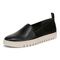 Vionic Uptown A-lin womens Slip On/Loafer/Moc Shoe - Black - Left angle
