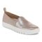 Vionic Uptown A-lin womens Slip On/Loafer/Moc Shoe - Champagne - Angle main