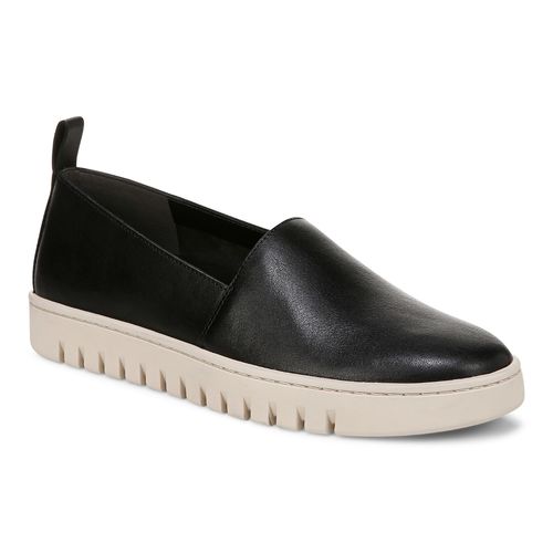 Vionic Uptown A-lin womens Slip On/Loafer/Moc Shoe - Black - Angle main