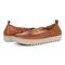 Vionic Uptown Balle womens Slip On/Loafer/Moc Shoe - Tan - pair left angle
