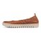 Vionic Uptown Balle womens Slip On/Loafer/Moc Shoe - Tan - Left Side