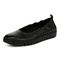 Vionic Uptown Balle womens Slip On/Loafer/Moc Shoe - Black - Left angle