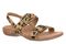 Vionic Reese Women's Slingback Sandal - Tan Leopard - Angle main