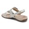 Vionic Reese womens Slingback Sandal - Silver - Back angle