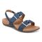 Vionic Reese womens Slingback Sandal - Denim - Angle main
