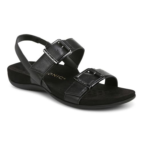 Vionic Reese womens Slingback Sandal - Black - Angle main