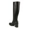 Vionic Trabuco Women's High Shaft Boot - Black Wide Calf - Back angle