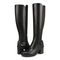 Vionic Trabuco Women's High Shaft Boot - Black Wide Calf - pair left angle