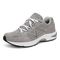 Vionic 23walk 2.0 Men's Orthotic Oxford/Lace-Up Sneaker - Light Grey - Left angle