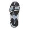 Vionic 23walk 2.0 Men's Orthotic Oxford/Lace-Up Sneaker - White/silver - Bottom