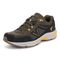 Vionic 23walk 2.0 Men's Orthotic Oxford/Lace-Up Sneaker - Phantom Grey/Dark Khaki - Left angle