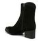 Vionic Bishop womens Western Short Boot - Black - Back angle
