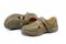 Mt. Emey 9212 - Women's Orthopedic Closed-toe Leather Sandal - Taupe Pair / Top