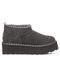 Bearpaw RETRO SUPER SHORTY DECO Women's Boots - 3116W - Graphite - side view 2