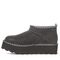 Bearpaw RETRO SUPER SHORTY DECO Women's Boots - 3116W - Graphite - side view