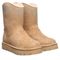 Bearpaw GLAM PLATFORM LO Women's Boots - 3118W - Iced Coffee Solid - pair view