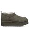Bearpaw RETRO SUPER SHORTY VEGAN Women's Boots - 3132W - Algae - side view 2
