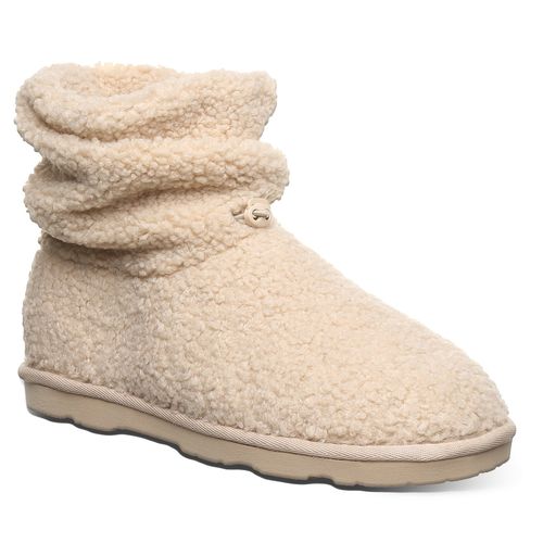 Bearpaw SNUGGLE BOOTIE Women's Boots - 3136W - Oat - angle main