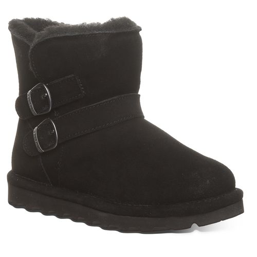 Bearpaw KATYA YOUTH Youth's Boots - 3173Y - Black - angle main
