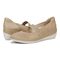 Vionic Judie Women's Mary Jane Wedge Casual Shoe - Wheat - pair left angle