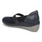 Vionic Judie Women's Mary Jane Wedge Casual Shoe - Navy - Back angle