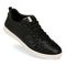 Vionic Elise Women's Leather Casual Comfort Sneakers - Black - ELISE-J0746L3001-BLACK-13fl-med