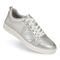 Vionic Elise Women's Leather Casual Comfort Sneakers - Silver - ELISE-J0746L4020-SILVER-13fl-med