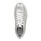 Vionic Elise Women's Leather Casual Comfort Sneakers - Silver - Top