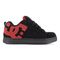 DC Work Crew Court Graffik Work Men's Composite Toe Work Shoe - Black/Red - Black/Red - side view