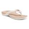 Vionic Mattie Women's Flip Flop Supportive Sandal - Cream - Angle main