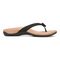 Vionic Mattie Women's Flip Flop Supportive Sandal - Black - Right side