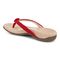 Vionic Mattie Women's Flip Flop Supportive Sandal - Viva Magenta - Back angle