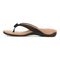 Vionic Mattie Women's Flip Flop Supportive Sandal - Black - Left Side