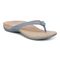 Vionic Mattie Women's Flip Flop Supportive Sandal - Vintage Blue - Angle main