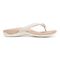 Vionic Mattie Women's Flip Flop Supportive Sandal - Cream - Right side