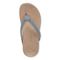 Vionic Mattie Women's Flip Flop Supportive Sandal - Vintage Blue - Top