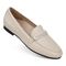 Vionic Newport Women's Orthotic Loafer Casual Shoe - Cream - NEWPORT-J1591L2100-CREAM-13fl-med