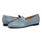 Vionic Newport Women's Orthotic Loafer Casual Shoe - Vintage Blue Haze - pair left angle